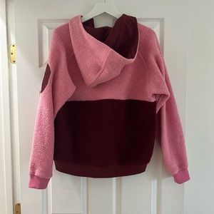 Outdoor Voices Pink Pullover Fleece Size S